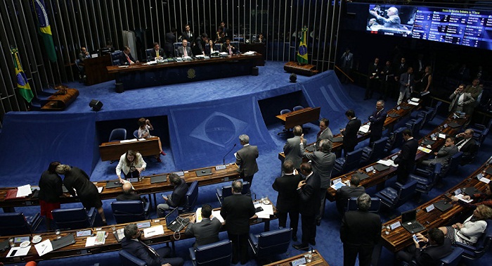 Brazil senate to hold final vote on social spending cap on Tuesday